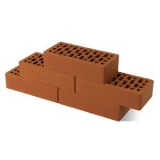 Кирпич облицовочный Braer 1НФ 250*120*65 Красный гладкий
