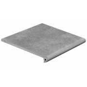 Ступень флорентинер рядовая Exagres Vega Gris, Peldano Flor 330x330x30x12 mm, C2, (4шт./уп.)