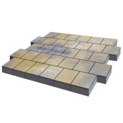 Тротуарная плитка Валенсия, 300х300х80 мм, ColorMix Сиена (10,8 м2) Штайнрус
