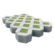 Газонная решетка без фаски 600*400*80мм SteinRus (7,2 кв.м.)