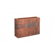 Кирпич клинкерный ModFormat 0,7НФ (УР290)/М300/F100(EDELHAUS) (Драммен красный с металл.блексом)