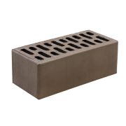 Кирпич утолщенный рядовой пустотелый ШОКОЛАД КР-Р-Пу-с250*120*88/1,4НФ/1,2/50 ГОСТ 530-2012 Ажемак