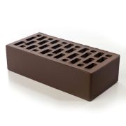 Кирпич облицовочный Braer 1НФ 250*120*65 Коричневый гладкий